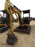 2015 Cat 302.7D Mini Excavator, s/n LJ700401: Meter Shows 5671 hrs