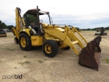 2000 Komatsu WB140-2 4WD Extendahoe, s/n F11247: Canopy, Meter Shows 2435 h