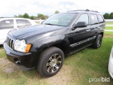 2007 Jeep Grand Cherokee, s/n 1J8GS48K77C625406: 4-door, Auto, Odometer Sho