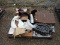 Pallet containing Drive Chains, Head Exchanges, Elec. Motor, Pillow Block B