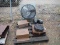 Pallet containing Pillow Bearings, Drive Chain & Exhaust Fan