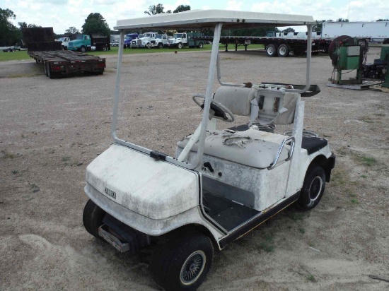 Yamaha Gas Golf Cart, s/n J55-105281 (Salvage - No Title): Does Not Run