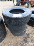 (4) Michelin LT265/70R17 Tires