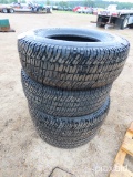 (4) Michelin LT265/70R17 Tires