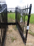 Unused 2021 Greatbear 20' Bi-parting Wrought Iron Gate