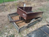 Yard Cart, Fish Cooker & Steel Basket