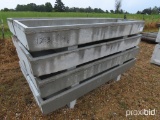 (4) Concrete Feed or Water Troughs