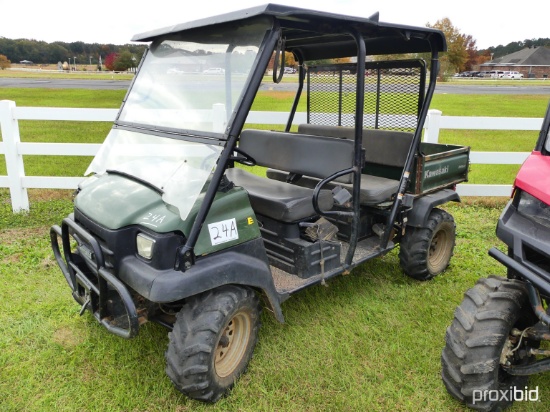 2005 Kawasaki Mule 3010 4WD Utility Vehicle, s/n JK1AFCJ165B500391 (No Titl