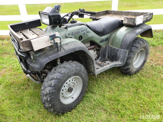 2001 Honda TRX450 4WD ATV (Serial Number not found - No Title - $50 MS Trau