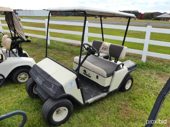 EZGo Electric Golf Cart, s/n 790134 (No Title): 36-volt, w/ Charger