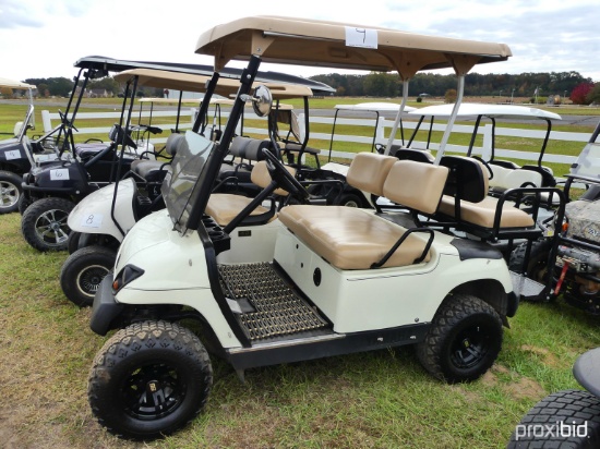 Yamaha Electric Golf Cart, s/n JU2-208378 (No Title): 48-volt, Lifted, All