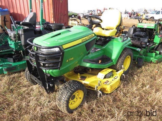 John Deere X758 Riding Mower, s/n CH34090023275: 171 hrs (Alabama Power)