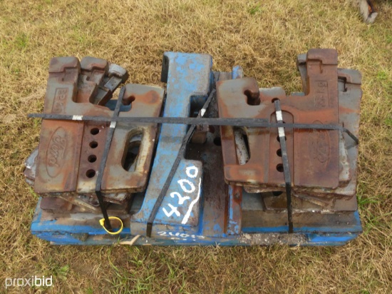 (12) Ford Tractor Weights