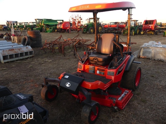 Kubota ZD1511 Zero-turn Mower, s/n 10047: 60'' Deck, 218 hrs