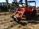 Kubota L3130D Tractor, s/n 49352: LA513 Loader w/ Hay Spear, 828 hrs