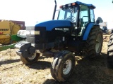 New Holland 8260 Tractor, s/n 41168B: Cab, Quick Hitch, 12739 hrs