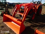 2021 Kubota L3901DT Tractor, s/n 93032: Kubota LA525 Loader, Full Warranty