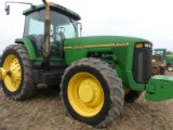 John Deere 8400 MFWD Tractor, s/n RW8400P001561: 6091 hrs