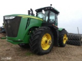 JOHN DEERE 9460R CAB TRACTOR WITH 3,021 HOURS FRONT AND REAR DUALS  4WD SN: