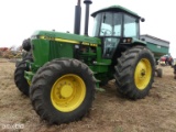 1991 John Deere 4255 MFWD Tractor, s/n RW4255E001087: Casb, 3 Remotes, 540/