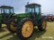 John Deere 7410 MFWD Tractor, s/n R07410022840: Hi Crop, Encl. Cab, 3PH, QC