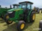 2015 John Deere 6115D Tractor, s/n 1P06115DLF0061819: Encl. Cab, 2wd, Meter