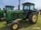 John Deere 4050 Tractor, s/n RW4050P003036: Encl. Cab, 2wd, Meter Shows 503