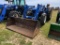New Holland TN95A MFWD Tractor, s/n HJE046329: 32LC Loader, Meter Shows 229