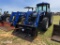 New Holland TD95D Tractor, s/n HJD104193: C/A, Front Loader w/ Bkt., Meter