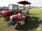 Kubota B7610 MFWD Tractor, s/n 54580: HST, 3PH, PTO, Drawbar, Meter Shows 8