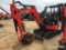 2019 Kubota KX033-4R1A Mini Excavator, s/n 13365: Canopy, Rubber Tracks, Bl