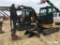 2018 John Deere 35G Mini Excavator, s/n 1FF035GXEHK281716: C/A, Blade, 100