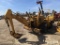 1990 Vermeer V7550 Trencher, s/n 1000336: Backhoe Attached, Blade (does not