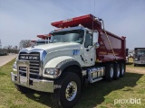 2021 Mack GR64F Granite Tri-axle Dump Truck, s/n 1M2GR4GC4MM023769: MP8-455