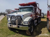 2021 Mack GR64F Granite Tri-axle Dump Truck, s/n 1M2GR4GC7MM023751: MP8-455