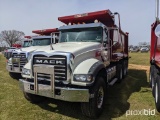 2021 Mack GR64F Granite Tri-axle Dump Truck, s/n 1M2GR4GCXMM023811: MP8-455