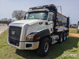 2016 Cat CT660S Tri-axle Dump Truck, s/n 3HTJGTKTXGN008278: SBA 6x4, Fuller