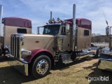 2019 Peterbilt 389 Truck Tractor, s/n 1XPXD49X9KD668609 (Title Delay): Cumm