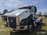 2016 Cat CT660S Truck Tractor, s/n 3HSJGTKT0GN279578: SBA 6x4, T/A, Day Cab