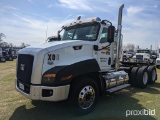 2012 Cat CT660 Truck Tractor, s/n 1HSJKTKR0CJ622485: T/A, Day Cab, Fuller 1