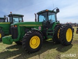 John Deere 8300 MFWD Tractor, s/n RW8300P006982: C/A, Powershift, 18.4R42 R