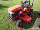 Kubota BX2200 MFWD Tractor, s/n 5H316: Belly Mower, Meter Shows 1139 hrs