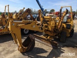 1995 Ditch Witch V4150A Trencher, s/n 1VRP082R8S1000110: w/ Backhoe Attachm