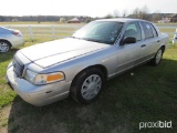 2008 Ford Crown Victoria, s/n 2FAFP71V68X122440: Unknown Mileage