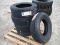 Lot containing (4) 225/60R17 Tires and (1) 245/75R16 Tire