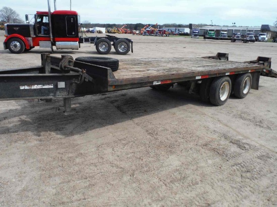 2006 Thibodeaux Tag Trailer, s/n 1T9PF242265430027: Pintle Hitch, 20' Bed,