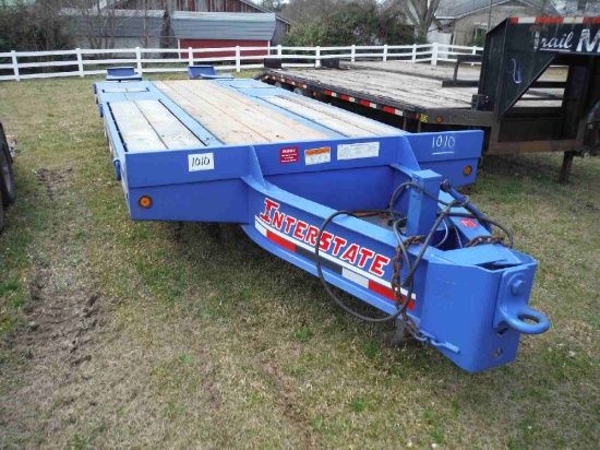 2011 Internstate 40DLA Trailer (No Title - Bill of Sale Only): 20'+5' Dovet