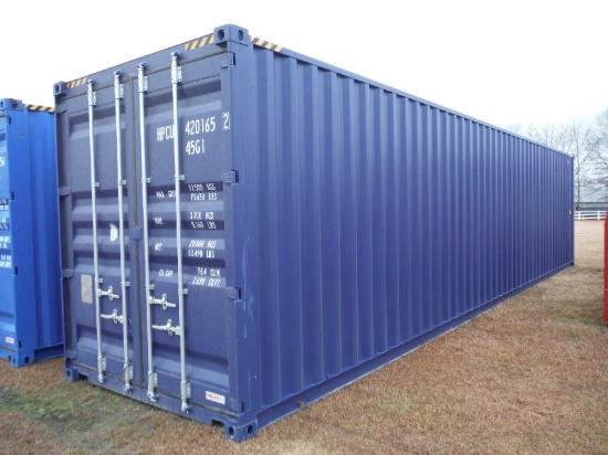 New 40' Shipping Container, s/n HPCU4201652