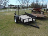 Lonewolf 5x6 Trailer (No Title - Bill of Sale Only): S/A, Ramps, Bumper-pul