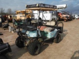 EZGo Electric 4WD Utility Cart, s/n B199-1149687 (No Title - Salvage): 4-vo